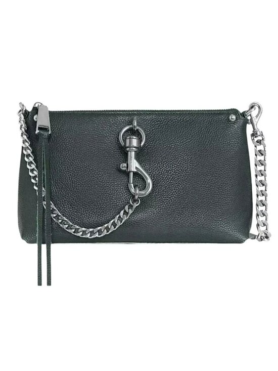 Rebecca Minkoff Handbags - Rebecca Minkoff Megan Leather Crossbody Chain Green Bag NWT